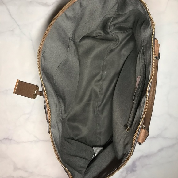 Brown pleather bag - Picture 2 of 2